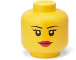  LEGO® Lány minifigura fej tároló, nagy méret (40320805)