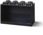  LEGO® Fekete kocka polc, 8 bütyökkel (41151733)