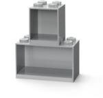 LEGO® 2 darabos szürke kocka polc szett (41171740)