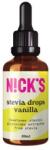 N!CK'S Nicks vaníliás stevia csepp 50ml - fittkamra