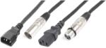 PD CONNEX CX09-5 IEC M - XLR Mama / IEC F - XLR papa| 5m (176741)