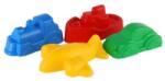 Teddies Homokozó formák 4db műanyag közlekedési eszközök (TD00880167)