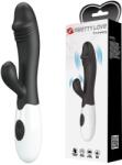 Pretty Love Vibrator Dubla Stimulare Pretty Love Snappy Black Vibrator