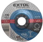 Extol vágókorong, acélhoz/inoxhoz; 115×0, 8×22, 2mm, max 13300 ford/perc (8808150) - aszivattyus