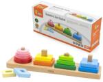 Viga Toys Jigsaw geometric din lemn VIGA