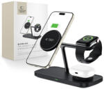 Tech-Protect A45 MagSafe vezeték nélküli töltő mobil / Apple Watch / AirPods 15W, fekete