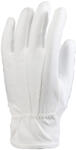 Coverguard Pamutkesztyű, Fehér, Varrott, Tenyerén Pvc Minipettyek_7 (4167)