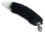  Metal Anal Tail White+Black 1