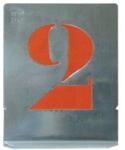 FEKU Set sablon cifre de la 0 la 9 marime 70 mm (D16170)