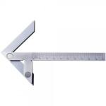 FEKU Echer de centrare cu rigla gradata 150 x 130 mm (150622) Vinclu