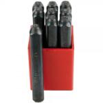 FEKU Set 9 poansoane cifre 10 mm 60-62 HRC otel extra dur (D16029)