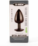 X-Men Secret Shine Metal Butt Plug Gun Colour S