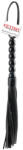  Beaded Cat-o-Nine Tails Black