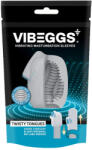 VIBEGGS - Twisty Tongues - Vibrating Masturbation Sleeve - White - erotikshop