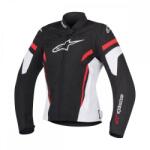  Alpinestars Stella T-GP PLUS R V2 női motoroskabát, FEKETE-FEHÉR-PIROS (3310517-123)