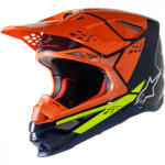 Alpinestars SM8 FACT BL/OR/YL bukósisak (M140-1571)