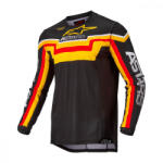  Alpinestars Techstar Quadro Black-yellow-mandarin 2xl Méret (3761122-1540-2xl)