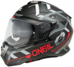  D-series Square Bukósisak Fekete-piros (dsrs-122)