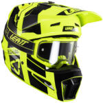 Leatt GPX 3.5 lime bukósisak, ajándék Velocity 4.5 szemüveggel (1024060421)