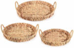 Decorer Set 3 tavi zambila apa 36x4 cm, 32x4 cm, 28x4 cm (A51.54.70) Tava