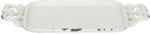 Clayre & Eef Set 2 tavi fier alb antichizat 16x8x1 cm (6Y2309W) Tava