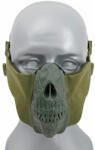 CS Masca Half Face Skull CS Olive