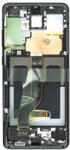 Samsung Üveg és LCD képernyő Samsung Galaxy S20 Plus / S20 Plus 5G / SM-G985 / SM-G986, eredeti, fekete (19608)