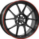 Inter Action PHOENIX Fényes fekete Piros 4/108 15x6, 5 ET25 65, 1 - garazsmester