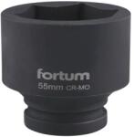 Fortum gépi (impakt) dugófej 3/4", 55mm, L 70 mm, feketített, FORTUM (4703055) - gudebolt