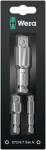 Wera Set 3 adaptoare pentru chei tubulare 870/4/7 Set A, Hex 1/4 la patrat 1/4, 3/8, 1/2 (05073200001) Set capete bit, chei tubulare