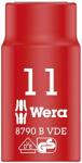 Wera Cyclops socket wrench bit 11x46 - 8790 B VDE, insulated, with 3/8 "drive (05004955001)