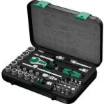 Wera Set de 42 de bucati de chei cu clichet 1/4", Verde/Negru - pcone