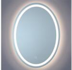GLADYS Oglinda ovala 80 x 60 cm, cu iluminare de fundal LED CCT, cu dezaburire, GLADYS (20540202)