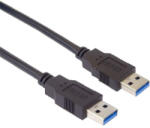PremiumCord USB 3.0 A-A M/M kábel 5m fekete (KU3AA5BK) (KU3AA5BK)