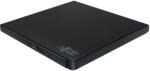 Hitachi-LG Data Storage Hitachi-LG Slim Portable DVD-Writer optikai meghajtó DVDąRW Fekete (GP57EB40.AHLE10B)