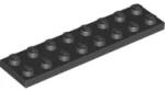 LEGO® 3034c11 - LEGO fekete lap 2 x 8 méretű (3034c11)
