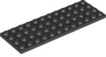 LEGO® 3029c11 - LEGO fekete lap 4 x 12 méretű (3029c11)