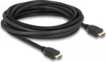 Delock 82004 HDMI 2.1 apa - HDMI 2.1 apa Kábel 5m - Fekete (82004)