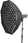 Visico Softbox Octagonal 90cm cu Grid VISICO EB-072 Deschidere si Inchidere Rapida