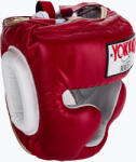 YOKKAO Training Headguard cască de sport de luptă roșu HYGL-1-2