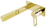 FDesign Baterie lavoar incastrata FDesign Zaffiro auriu lucios monocomanda (FDSFD1-ZFR-3PA-55)