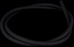Alphacool tömlő AlphaTube TPV 16/10 - Black Matte folyóméterben árusított /17563/