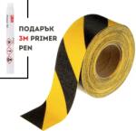 3М Science Applied to Life Противоплъзгаща сигнална лента 3M Safety-Walk 613 черно-жълта (7100378168)