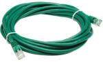 Gembird 3m CAT5e zöld UTP Patch internet kábel