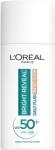 L'Oréal L'ORÉAL PARIS Bright Reveal ragyogást adó, színezett fluid SPF50 fényvédővel sötét foltok ellen 50 ml