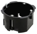  Szerelvénydoboz gipszkartonba süllyeszthető 1-es (65x40 mm) fekete (AT-G-40-1)