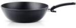 Fissler Tigaie Wok ADAMANT 30 cm, negru, aluminiu, Fissler (FS100800301000)