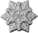 Nordic Ware Formă pentru tort FROZEN SNOWFLAKE, argintiu, Nordic Ware (NW88248)