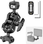 NEEWER NATO-1/4" Rögzítő Bilincs Adapter & Dupla-Gömbfej Magic Arm (UA011) (10102151)