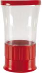 Gastro Râșniță roșie pentru zahăr pudră, înălțime: 140 mm, ø: 80 mm